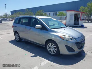 2012 Mazda Mazda5 Sport with VIN JM1CW2BL4C0103408, listed as a IAAI auction lot 42087883 with 219,601 mi miles. Bid and sale history available at carsss.com. Image 1.