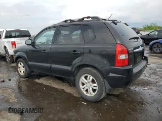 2006 Hyundai Tucson GLS with VIN KM8JN72D36U450513, listed as a Copart auction lot 53884005 with 158,841 mi miles and Clean Title. Bid and sale history available at carsss.com. Image 2.