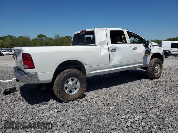 2010 Dodge 2500 SLT with VIN 3D7UT2HL0AG135761, listed as a Copart auction lot 51758585 with 316,423 mi miles and Salvage title. Bid and sale history available at DreamBid. Image 3.