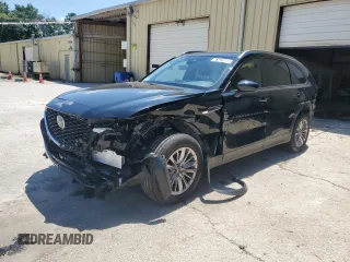 2025 Mazda CX-90 Select with VIN JM3KKAHD6S1195297, listed as a Copart auction lot 61623685 with 13,631 mi miles and Salvage title. Bid and sale history available at DreamBid. Image 1.