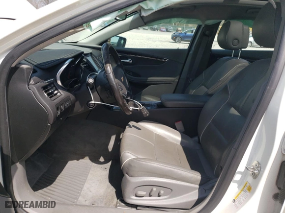 2014 Chevrolet Impala LTZ with VIN 2G1155S37E9271427, listed as a Copart auction lot 50604195 with 172,174 mi miles and Salvage Title. Bid and sale history available at carsss.com. Image 7.