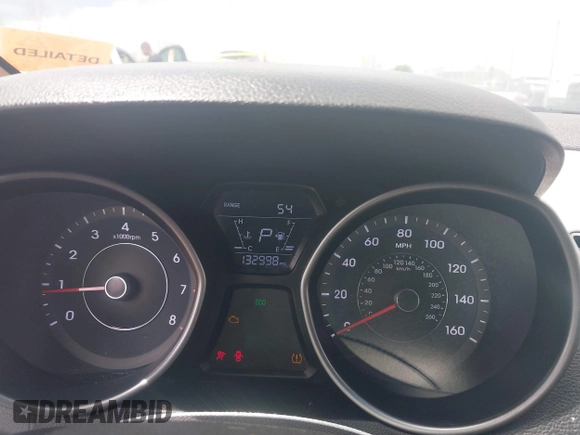 2016 Hyundai Elantra SE with VIN 5NPDH4AEXGH679459, listed as a IAAI auction lot 42088156 with 132,998 mi miles and . Bid and sale history available at DreamBid. Image 7.