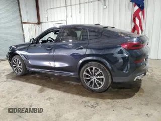 2024 BMW X6 xDrive40i with VIN 5UX33EX05R9V06924, listed as a Copart auction lot 49174315 with 28,443 mi miles and Clean Title. Bid and sale history available at carsss.com. Image 2.