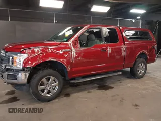 2018 Ford F-150 XL with VIN 1FTFX1E59JFB78505, listed as a IAAI auction lot 41769027 with 63,360 mi miles and . Bid and sale history available at DreamBid. Image 6.