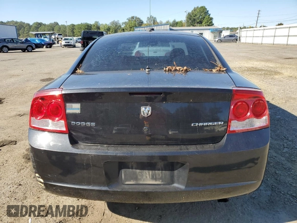 2009 Dodge Charger SE with VIN 2B3KA43V89H635367, listed as a Copart auction lot 36926124 with 250,780 mi miles and Salvage Title. Bid and sale history available at carsss.com. Image 6.