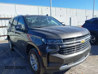 2021 Chevrolet Tahoe LT with VIN 1GNSCNKD9MR266140, listed as a IAAI auction lot 40631424 with 70,637 mi miles and . Bid and sale history available at DreamBid. Image 1.