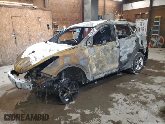 2017 Hyundai Santa Fe 2.4L with VIN 5XYZUDLB1HG383534, listed as a Copart auction lot 56553055 with Not provided miles and Salvage title. Bid and sale history available at DreamBid. Image 1.