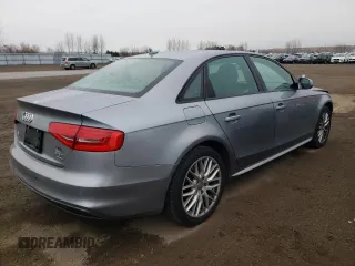 2015 Audi A4 Komfort с VIN WAUBFCFL4FN003714, выставлен на аукционе Copart как лот 81645754 с пробегом 210 114 миль миль и Списание • Salvage title. История ставок и продаж доступна на DreamBid. Изображение 3.