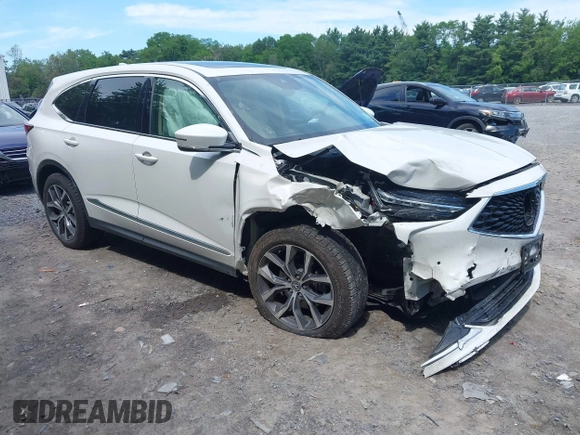2024 Acura MDX Technology with VIN 5J8YE1H49RL000786, listed as a IAAI auction lot 42617133 with 40,667 mi miles and . Bid and sale history available at DreamBid. Image 1.