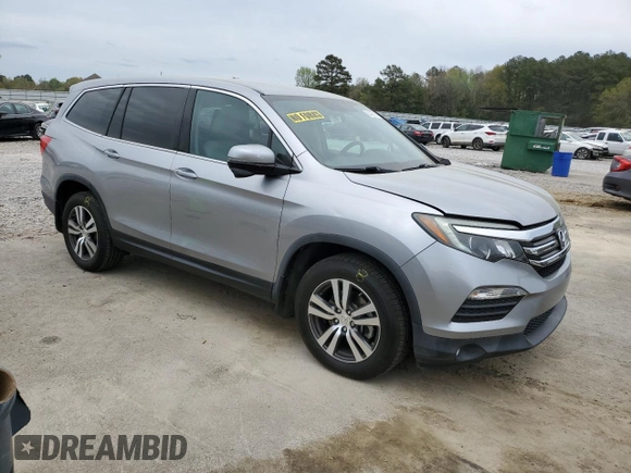 2016 Honda Pilot EX with VIN 5FNYF5H36GB033027, listed as a Copart auction lot 50436815 with 108,719 mi miles and Salvage Title. Bid and sale history available at carsss.com. Image 4.