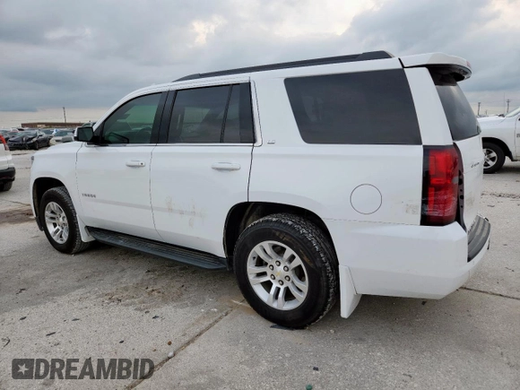 2016 Chevrolet Tahoe LS with VIN 1GNSCAKC0GR178405, listed as a Copart auction lot 58485535 with 141,727 mi miles and Salvage title. Bid and sale history available at DreamBid. Image 2.
