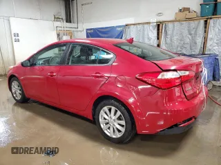 2014 Kia Forte LX with VIN KNAFX4A68E5226486, listed as a Copart auction lot 51178745 with 89,632 mi miles and Salvage Title. Bid and sale history available at carsss.com. Image 2.