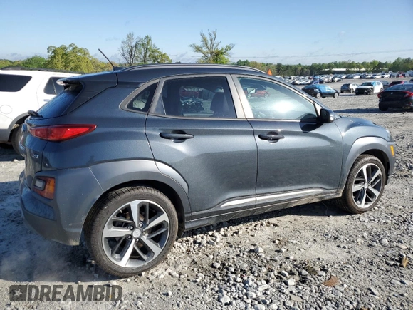 2018 Hyundai Kona Limited with VIN KM8K33A56JU175063, listed as a Copart auction lot 52926805 with 116,518 mi miles and Clean Title. Bid and sale history available at carsss.com. Image 3.