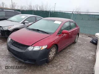 2011 Honda Civic LX with VIN 2HGFA1F5XBH550385, listed as a IAAI auction lot 41563973 with 216,890 mi miles and . Bid and sale history available at DreamBid. Image 2.