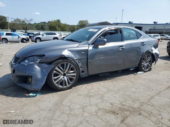 2012 Lexus IS F with VIN JTHBP5C24C5010695, listed as a Copart auction lot 71218524 with NaN miles and Salvage Title. Bid and sale history available at carsss.com. Image 1.
