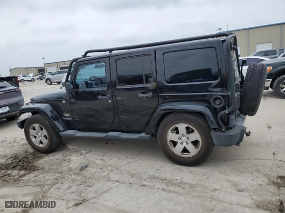 2011 Jeep Wrangler Unlimited Sahara with VIN 1J4HA5H13BL546703, listed as a Copart auction lot 51521845 with 127,132 mi miles and Salvage Title. Bid and sale history available at carsss.com. Image 2.