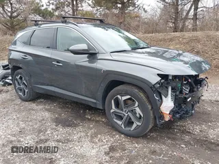 2024 Hyundai Tucson SEL Convenience with VIN KM8JCCD17RU206563, listed as a IAAI auction lot 41750033 with 4,053 mi miles and . Bid and sale history available at carsss.com. Image 1.
