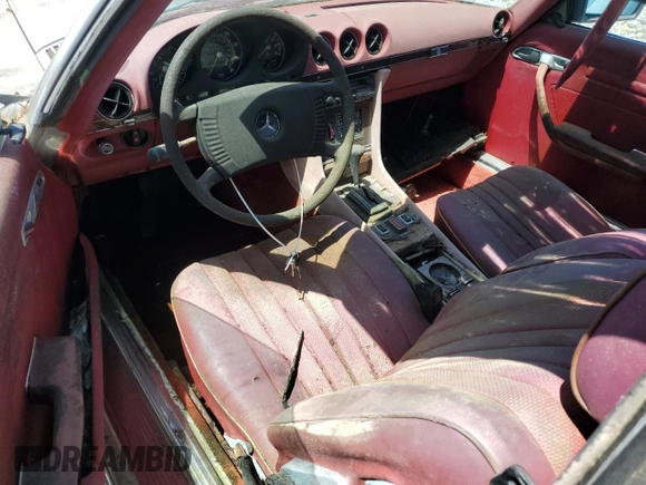 1979 Mercedes-Benz SL with VIN 10704412057129, listed as a Copart auction lot 54794415 with 141,122 mi miles and Clean title. Bid and sale history available at DreamBid. Image 8.