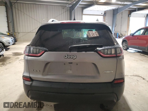 2019 Jeep Cherokee Latitude with VIN 1C4PJMCBXKD157580, listed as a Copart auction lot 58313745 with 81,660 mi miles and Salvage title. Bid and sale history available at DreamBid. Image 6.