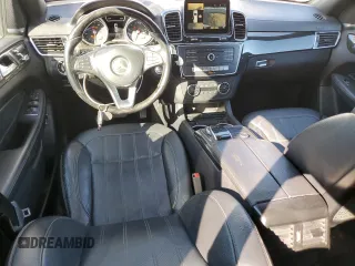 2017 Mercedes-Benz GLS 450 with VIN 4JGDF6EE8HA987424, listed as a Copart auction lot 41920324 with 121,397 mi miles and . Bid and sale history available at DreamBid. Image 8.