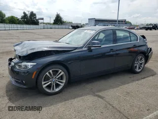 2018 BMW 3 Series 330i xDrive with VIN WBA8D9G51JNU72853, listed as a Copart auction lot 55416875 with 44,819 mi miles and Salvage title. Bid and sale history available at DreamBid. Image 1.