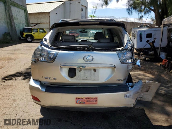 2004 Lexus RX with VIN JTJGA31U140023532, listed as a Copart auction lot 65848164 with 197,884 mi miles and Salvage Title. Bid and sale history available at carsss.com. Image 6.