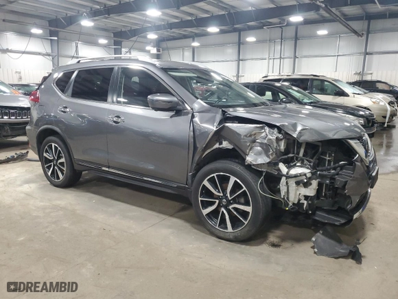 2018 Nissan Rogue S with VIN JN8AT2MV1JW324347, listed as a Copart auction lot 44183505 with 96,767 mi miles and Salvage Title. Bid and sale history available at carsss.com. Image 4.