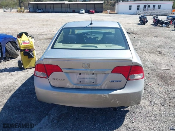 2009 Honda Civic Hybrid with VIN JHMFA36249S000925, listed as a IAAI auction lot 41823981 with 201,346 mi miles. Bid and sale history available at carsss.com. Image 16.