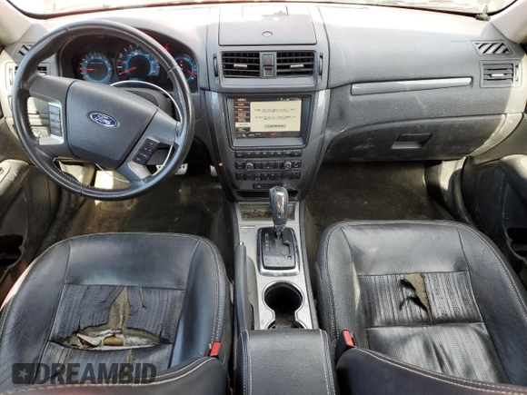 2012 Ford Fusion SPORT with VIN 3FAHP0KC9CR348685, listed as a Copart auction lot 50292995 with 161,052 mi miles and Salvage Title. Bid and sale history available at carsss.com. Image 8.