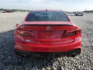 2019 Acura TLX w/A-Spec Pkg with VIN 19UUB1F63KA002899, listed as a Copart auction lot 54013305 with 125,198 mi miles and Non Repairable. Bid and sale history available at carsss.com. Image 6.