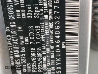 2013 Kia Sorento EX with VIN 5XYKUDA64DG327766, listed as a Copart auction lot 61648825 with 159,764 mi miles and Salvage title. Bid and sale history available at DreamBid. Image 13.