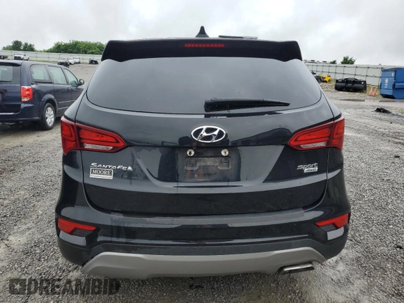 2017 Hyundai Santa Fe 2.4L с VIN 5NMZTDLB3HH042323, выставлен на аукционе Copart как лот 58726415 с пробегом 126 407 миль миль и Списание • Salvage title. История ставок и продаж доступна на DreamBid. Изображение 6.