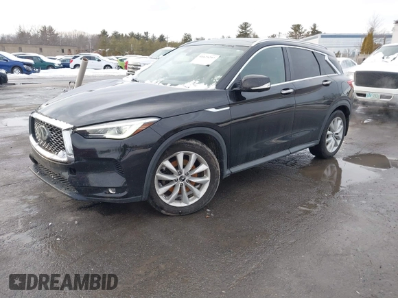 2019 Infiniti QX50 Essential with VIN 3PCAJ5M39KF112321, listed as a IAAI auction lot 41625297 with 82,032 mi miles and . Bid and sale history available at DreamBid. Image 17.