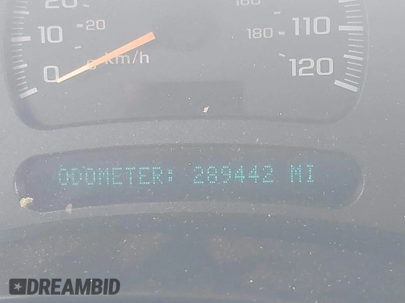 2003 Chevrolet Tahoe LT with VIN 1GNEK13Z33R178654, listed as a IAAI auction lot 41450065 with 289,442 mi miles. Bid and sale history available at carsss.com. Image 7.