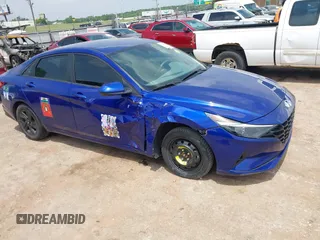 2021 Hyundai Elantra SEL z VIN KMHLS4AG2MU196155, wystawiony jako IAAI lot #42299936 z przebiegiem 103 747 mil mil oraz . Historia ofert i sprzedaży dostępna na DreamBid. Obrazek 1.