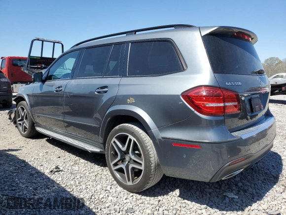 2017 Mercedes-Benz GLS 550 with VIN 4JGDF7DE4HA868230, listed as a Copart auction lot 45450814 with 64,840 mi miles and . Bid and sale history available at DreamBid. Image 2.
