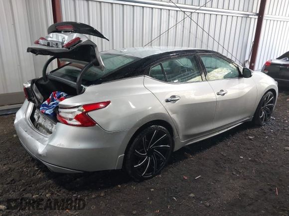 2016 Nissan Maxima SV with VIN 1N4AA6AP4GC443038, listed as a IAAI auction lot 40810384 with 134,955 mi miles and . Bid and sale history available at DreamBid. Image 4.
