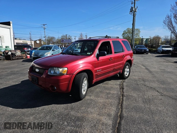 2006 Ford Escape Hybrid with VIN 1FMCU96H46KA74808, listed as a Copart auction lot 54599795 with 142,254 mi miles and Clean Title. Bid and sale history available at carsss.com. Image 2.