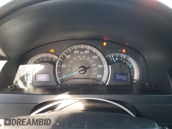 2012 Toyota Camry L with VIN 4T1BF1FK6CU625274, listed as a Copart auction lot 51080355 with 150,300 mi miles and Salvage Title. Bid and sale history available at DreamBid. Image 9.