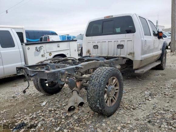 2012 Ford Super Duty F-350 SRW XL with VIN 1FT8W3BT1CEB32637, listed as a Copart auction lot 46122355 with 259,366 mi miles and Clean Title. Bid and sale history available at carsss.com. Image 3.