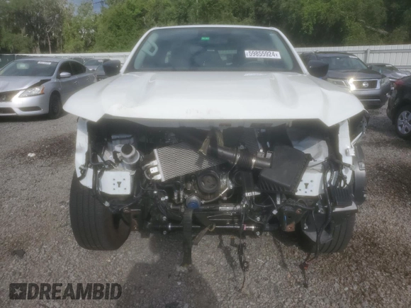 2023 Nissan Frontier S with VIN 1N6ED1CL6PN660382, listed as a Copart auction lot 59855924 with 8,727 mi miles and Salvage Title. Bid and sale history available at carsss.com. Image 5.