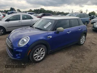 2021 MINI Hardtop 4 Door Oxford Edition with VIN WMWXU7C08M2M95160, listed as a Copart auction lot 74030274 with 33,688 mi miles and Salvage title. Bid and sale history available at DreamBid. Image 1.