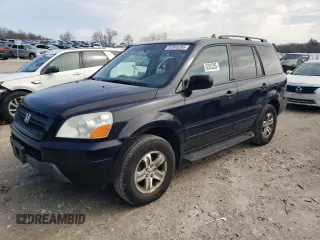 2005 Honda Pilot EX-L with VIN 5FNYF18515B035128, listed as a Copart auction lot 52935285 with 184,566 mi miles and Clean Title. Bid and sale history available at carsss.com. Image 1.