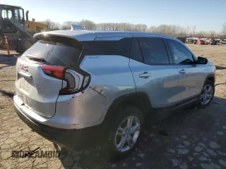 2018 GMC Terrain SLE with VIN 3GKALMEV4JL356631, listed as a Copart auction lot 83968864 with 0 mi miles and Salvage Title. Bid and sale history available at carsss.com. Image 3.