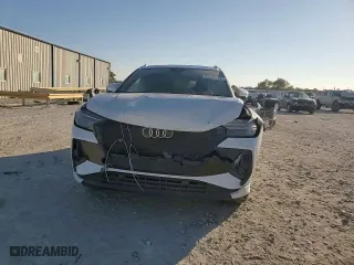 2022 Audi Q4 e-tron Prestige with VIN WA1M2BFZ2NP054938, listed as a Copart auction lot 82666764 with 0 mi miles and Salvage Title. Bid and sale history available at carsss.com. Image 12.