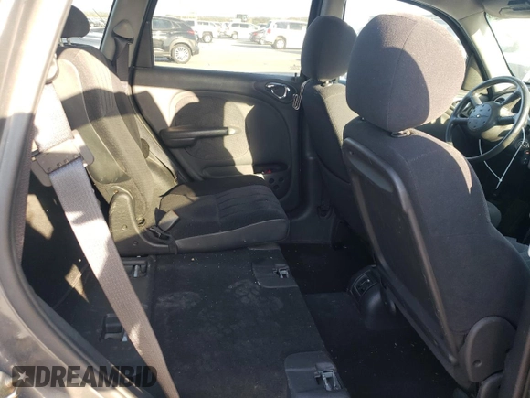 2004 Chrysler PT Cruiser Touring with VIN 3C4FY58BX4T356342, listed as a Copart auction lot 76063844 with 153,414 mi miles and Salvage Title. Bid and sale history available at DreamBid. Image 10.
