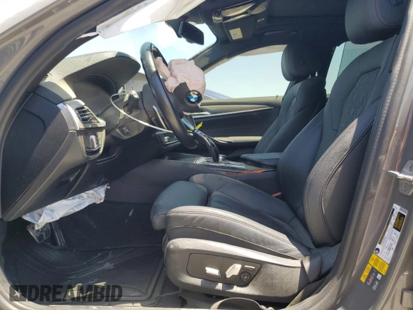2021 BMW 5 Series 530e with VIN WBA13AG05MCF71415, listed as a Copart auction lot 58554935 with 9,994 mi miles and Clean title. Bid and sale history available at DreamBid. Image 7.
