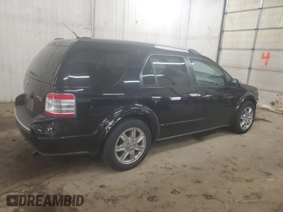 2008 Ford Taurus X Limited with VIN 1FMDK06W18GA03821, listed as a Copart auction lot 53123935 with 147,333 mi miles and Salvage title. Bid and sale history available at DreamBid. Image 3.