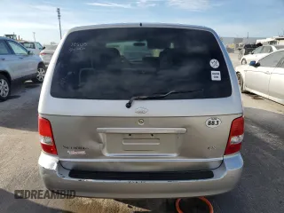 2005 Kia Sedona LX with VIN KNDUP132356769452, listed as a Copart auction lot 82835494 with 93,845 mi miles and Salvage Title. Bid and sale history available at carsss.com. Image 6.