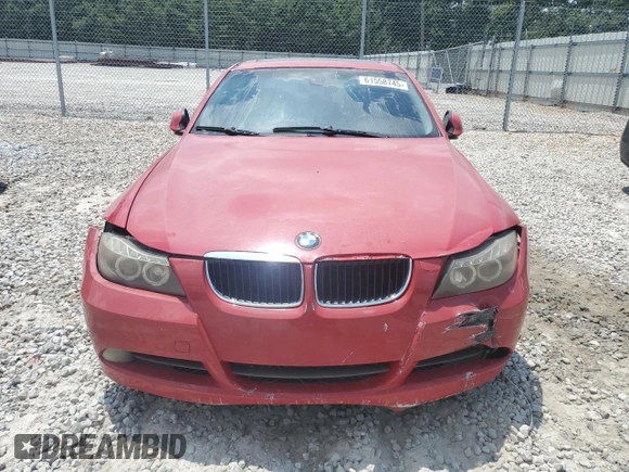 2006 BMW 3 Series 325i with VIN WBAVB13536PT16096, listed as a Copart auction lot 61558745 with 205,581 mi miles and Salvage title. Bid and sale history available at DreamBid. Image 5.